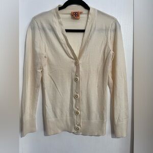 Tory Burch Merino Wool Cardigan